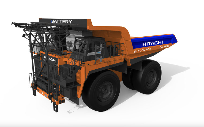 HITACHI CONSTRUCTION MACHINERY SLUTFÖR PROTOTYPTESTER AV HELT ELDRIVEN DUMPER BASERAT PÅ ABB:S INNOVATIVA BATTERITEKNIK